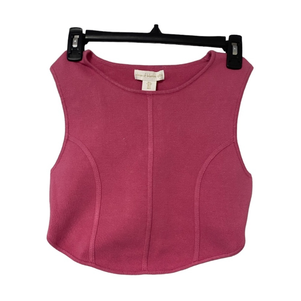 house of harlow 1960 pink cropped tank 💝